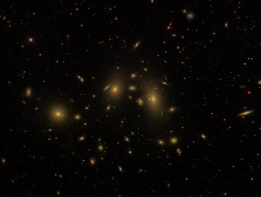 nice galaxy cluster